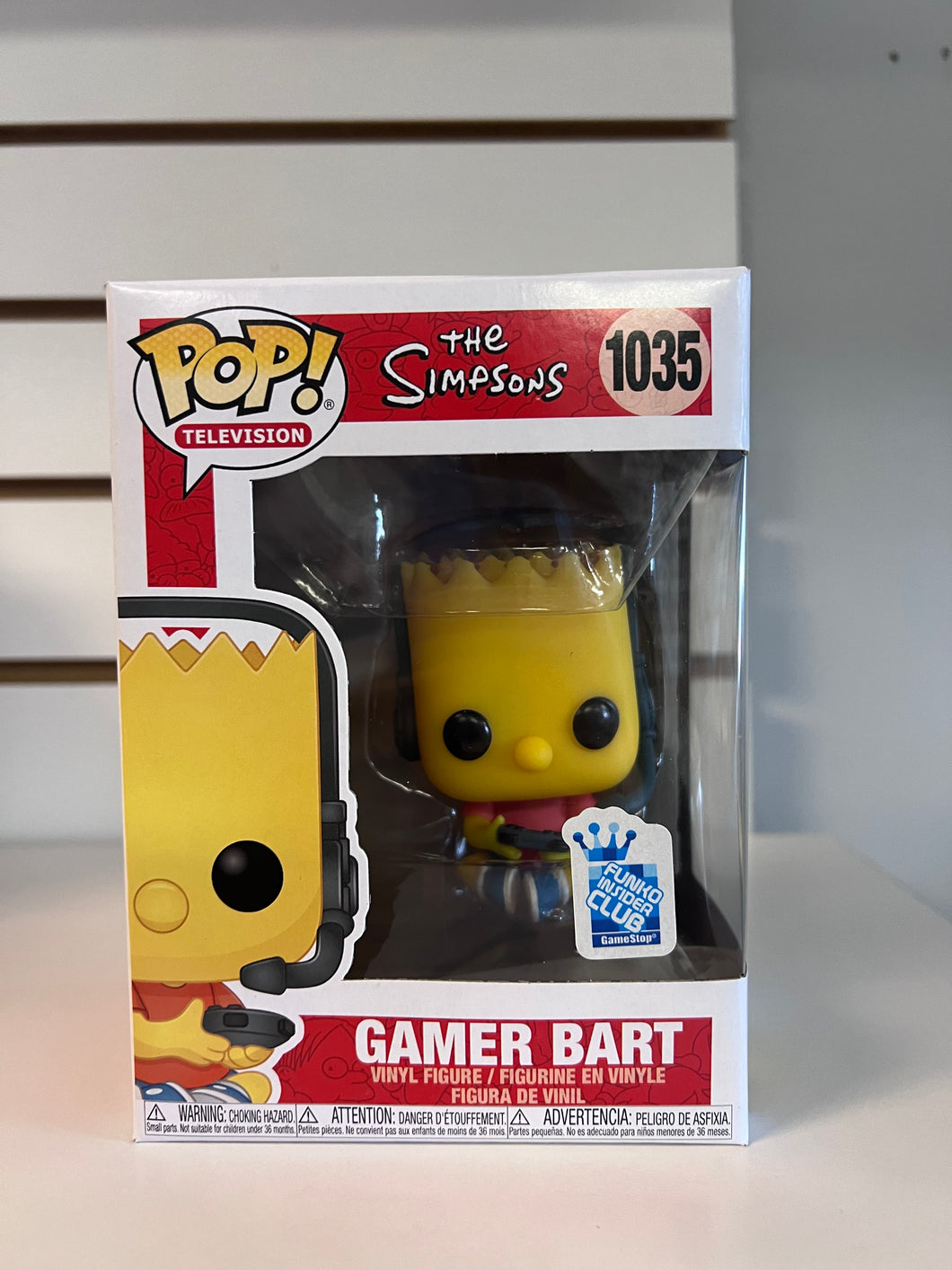 Funko Pop Gamer Bart