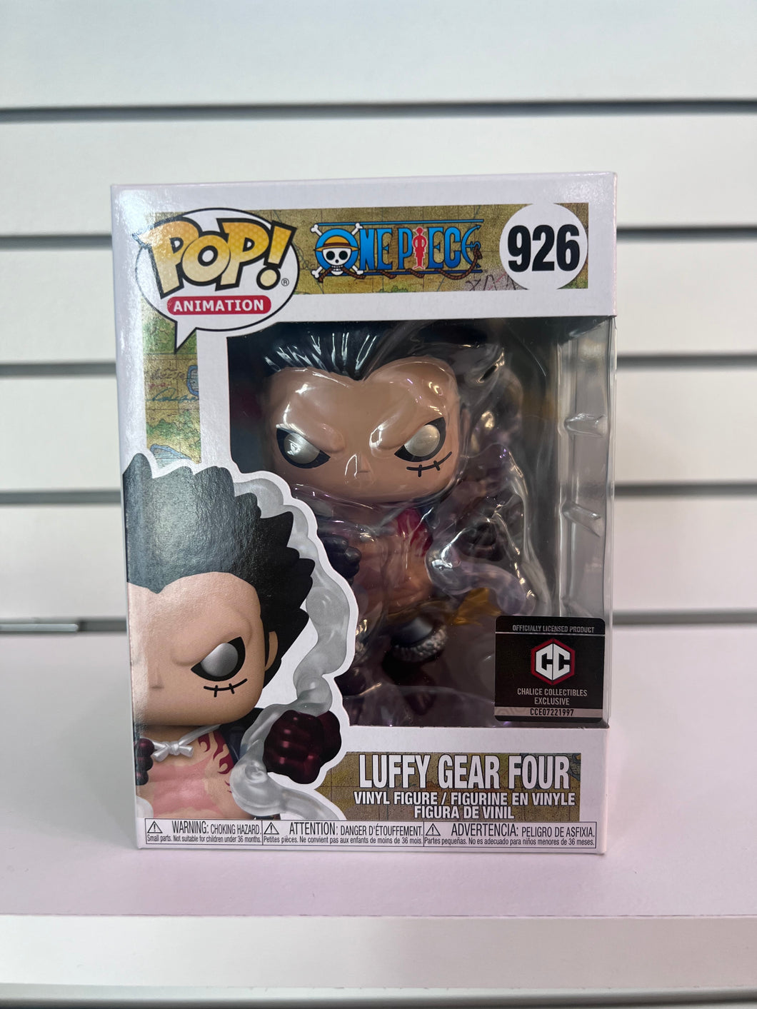 Funko Pop Luffy Gear Four (Metallic)