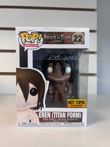 Funko Pop Eren (Titan Form) (Rage)
