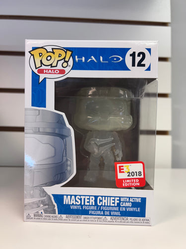 Funko Pop Master Chief With Active Camo [Shared Sticker]