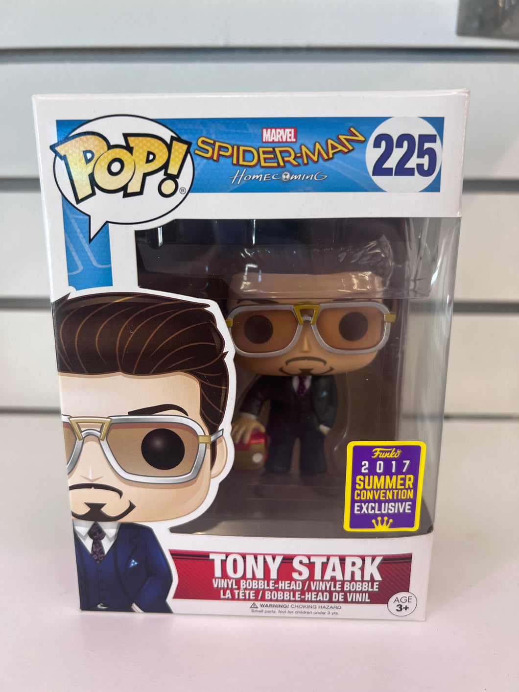 Funko Pop Tony Stark (Holding Helmet)