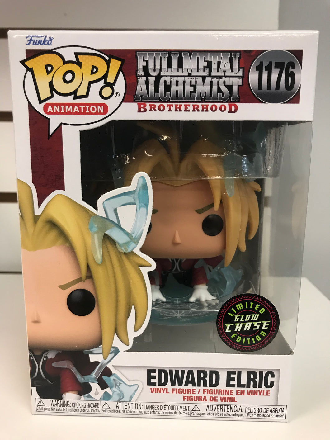 Funko Pop Edward Elric (with Energy) (Glow in the Dark)