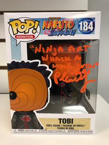 Funko Pop Tobi (Signed With Quote And JSA Authentication)