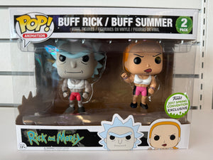Funko Pop Buff Rick / Buff Summer (2-Pack)