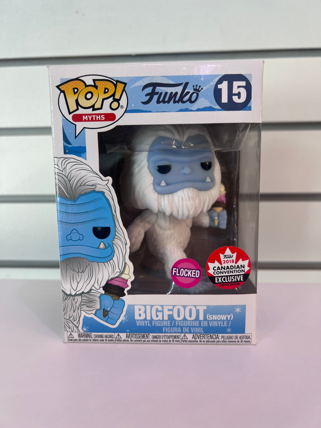 Funko Pop Bigfoot (Snowy) (Flocked)