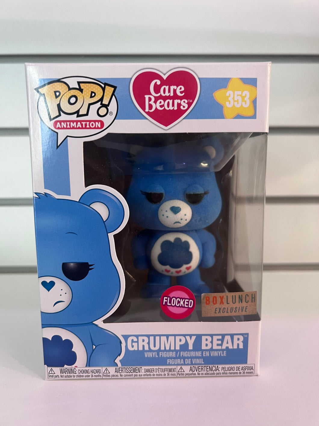 Funko Pop Grumpy Bear (Flocked)