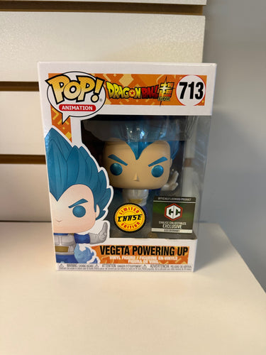 Funko Pop Vegeta (Powering Up) (Metallic)