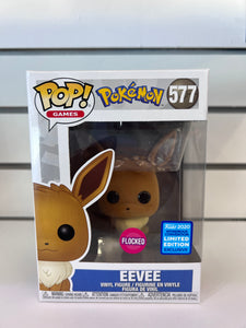 Funko Pop Eevee (Flocked)