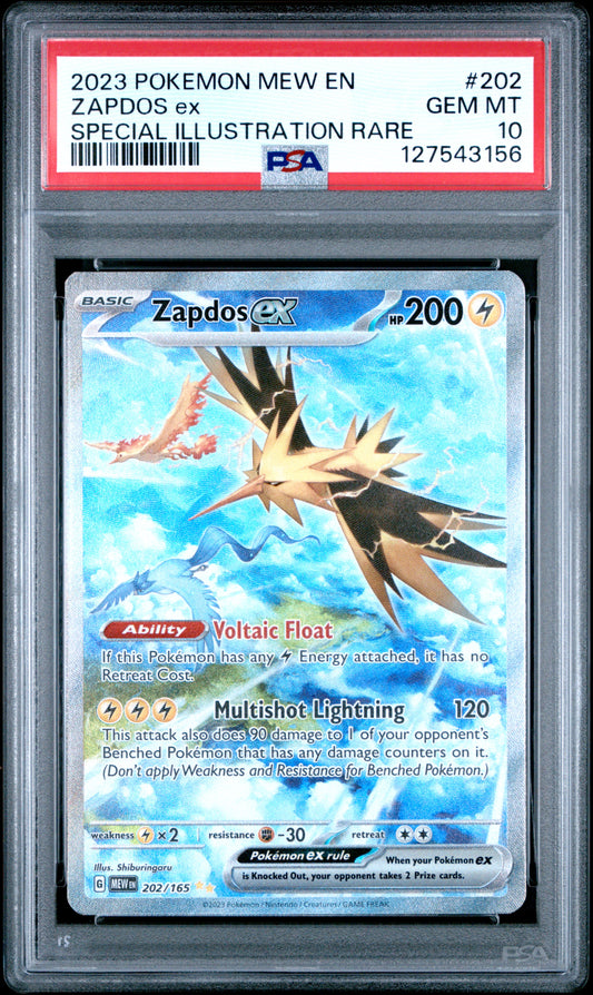 PSA 10 Zapdos #202 (Special Illustration Rare) [151]