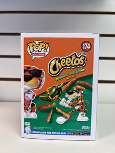 Funko Pop Chester Cheetah (with Crunchy Jalapeno Cheetos) (Flocked)