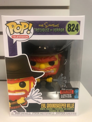 Funko Pop Evil Groundskeeper Willie [Shared Sticker]