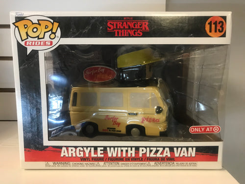 Funko Pop Argyle With Pizza Van