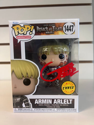 Funko Pop Armin Arlelt Armin Arlelt (Chase) (Signed With JSA Authentication)