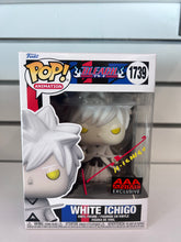 Funko Pop White Ichigo Kurosaki (Signed By Johnny Yong Bosch With JSA Authentication)