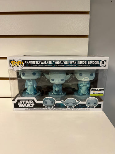 Funko Pop Anakin Skywalker / Yoda / Obi-Wan Kenobi (3 Pack)
