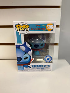 Funko Pop superhero Stitch