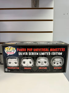 Funko Pop Universal Monsters (Black & White) (4-Pack)
