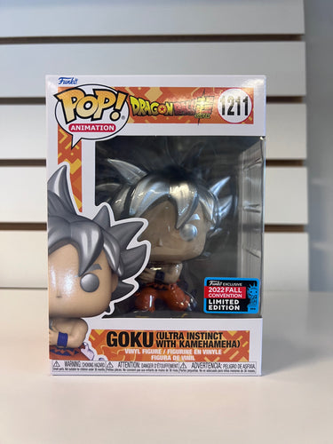 Funko Pop Goku (Ultra Instinct With Kamehameha)