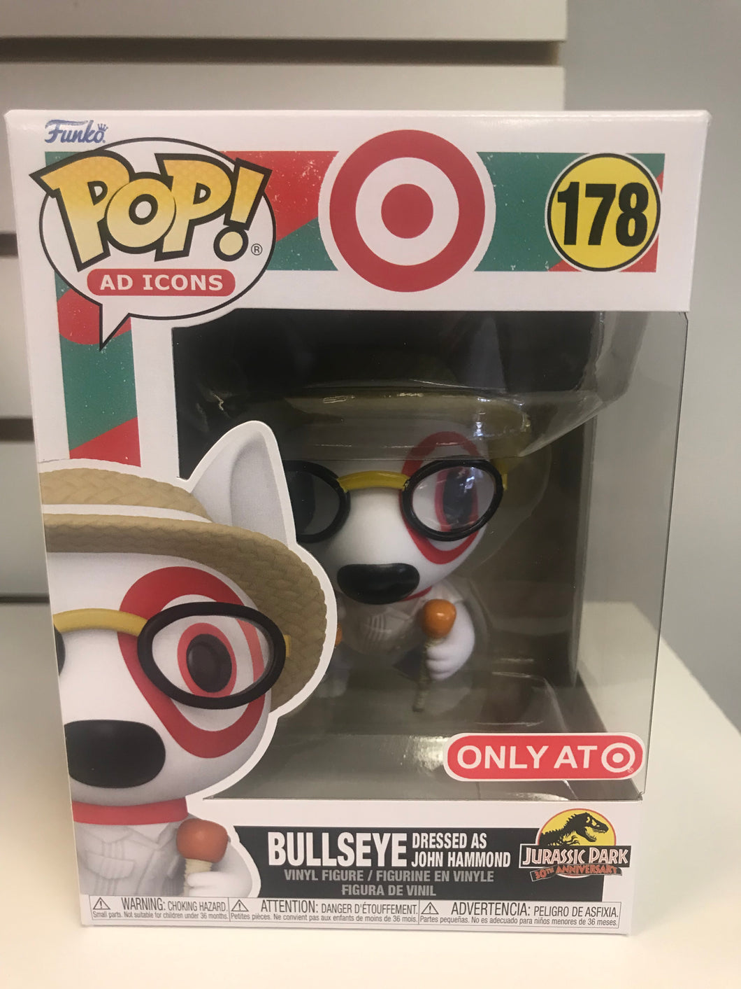 Funko Pop Bullseye Dressed as John Hammond