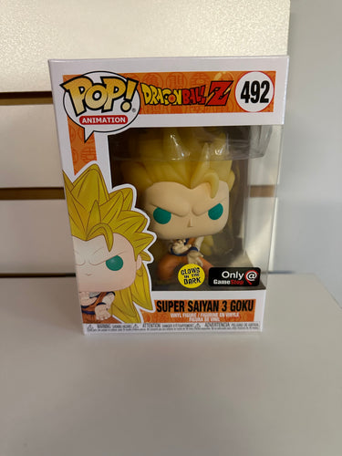 Funko Pop Super Saiyan 3 Goku (Glow)