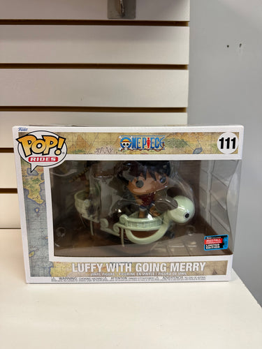 Funko Pop Luffy With Going Merry [Shared Sticker]