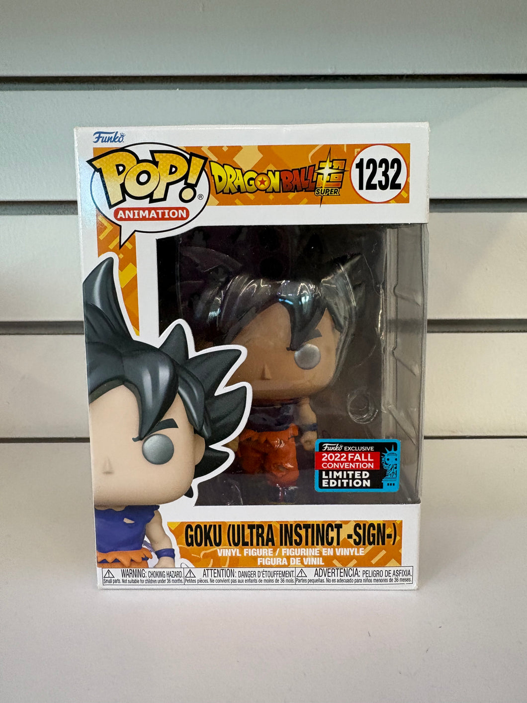 Funko Pop Goku (Ultra Instinct -Sign-) [Shared Sticker]