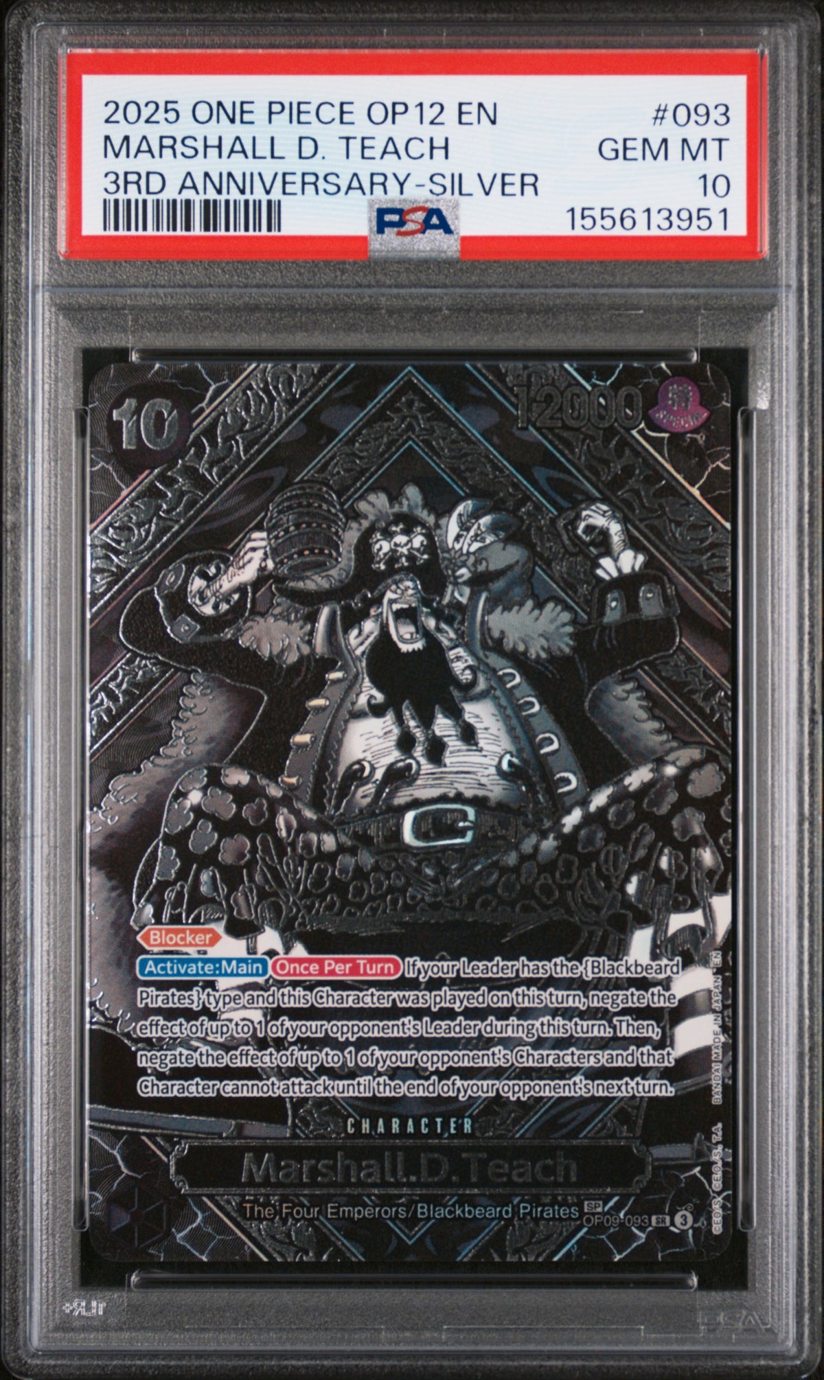 PSA 10 Marshall.D.Teach [Emperors In The New World]