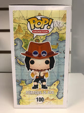 Funko Pop Portgas D. Ace (Autographed By Travis Willingham With Quote And JSA Certification)