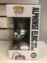 Funko Pop Alphonse Elric with Kittens (Autographed By Aaron Dismuke With Quote And JSA Certification)