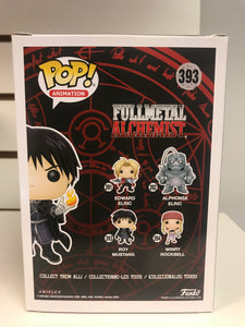 Funko Pop Roy Mustang (Autographed By Travis Willingham With Quote And JSA Certification)