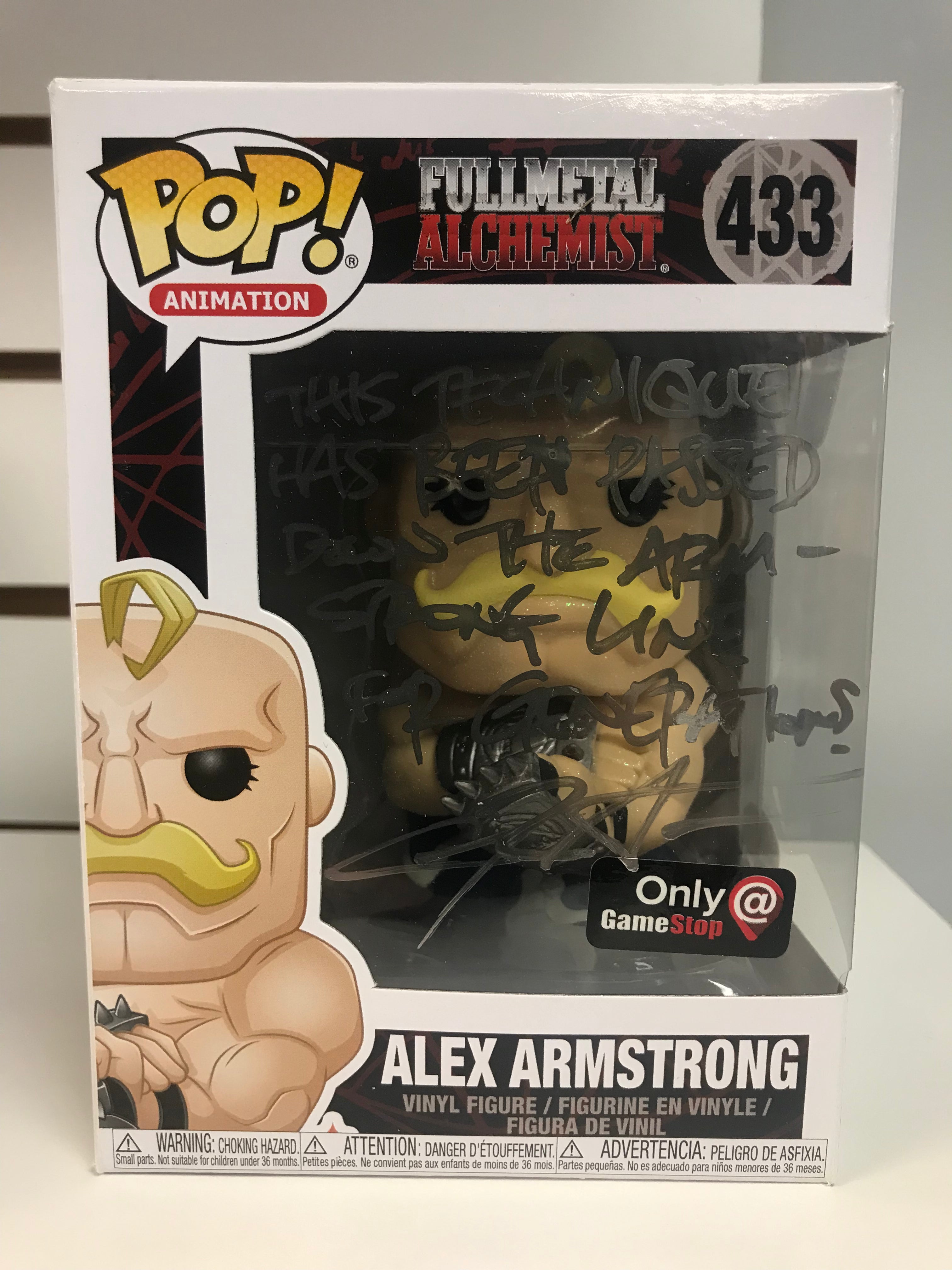 Selling alex armstrong Funko