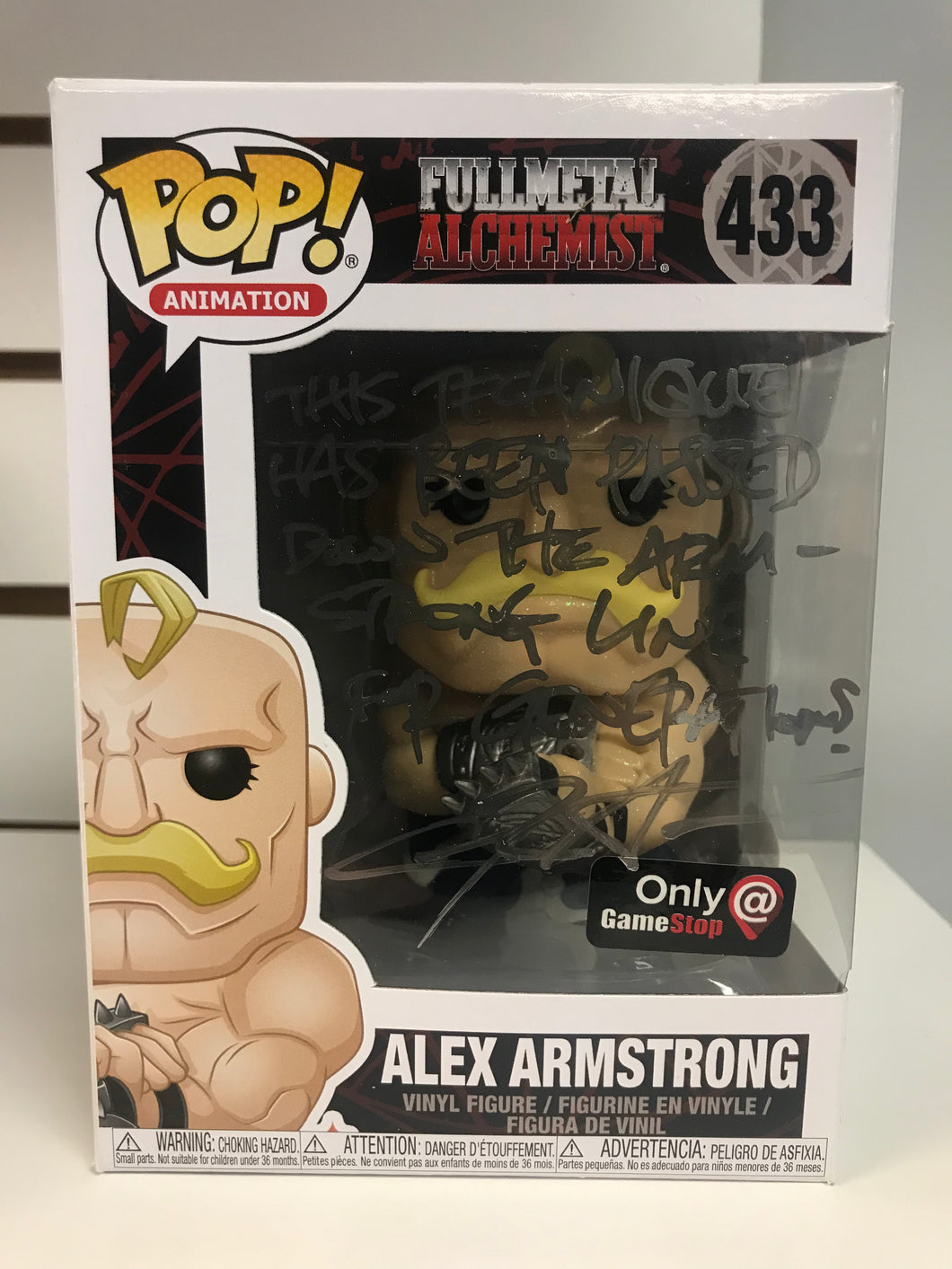 Alex armstrong online funko pop