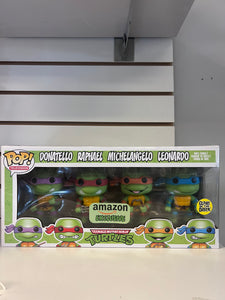 Funko Pop Teenage Mutant Ninja Turtles (Glow in the Dark) (4-Pack)