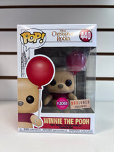 Funko Pop Winnie the Pooh (with Red Balloon) (Flocked)