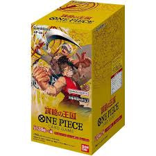 Japanese One Piece TCG OP-04 Kingdom of Intrigue Booster Box