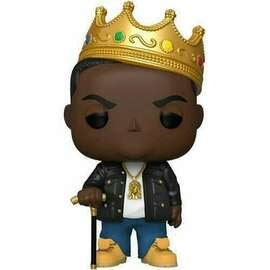 Funko Pop Notorious B.I.G. with Crown [Box Condition 8/10]