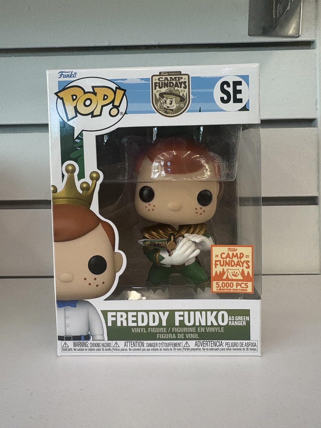 Funko Pop Freddy Funko as Green Ranger