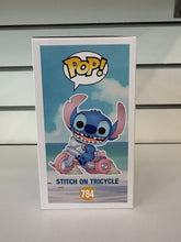 Funko Pop Stitch on Tricycle