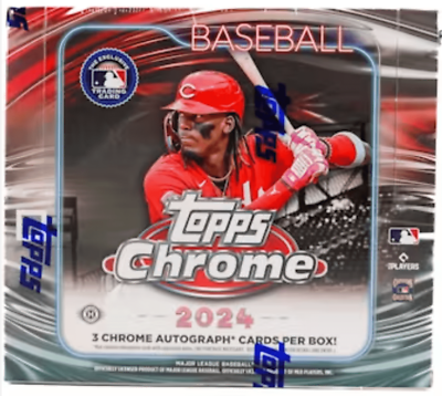 Topps Chrome Jumbo Hobby Box