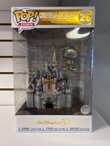 Funko Pop Cinderella Castle and Mickey Mouse (Gold)