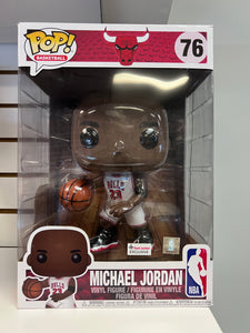 Funko Pop Michael Jordan (White Home Jersey) (10-Inch)