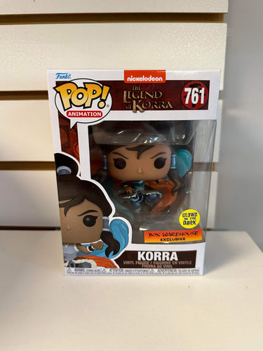 Funko Pop Korra (Glow in The Dark) | Korra (Metallic)