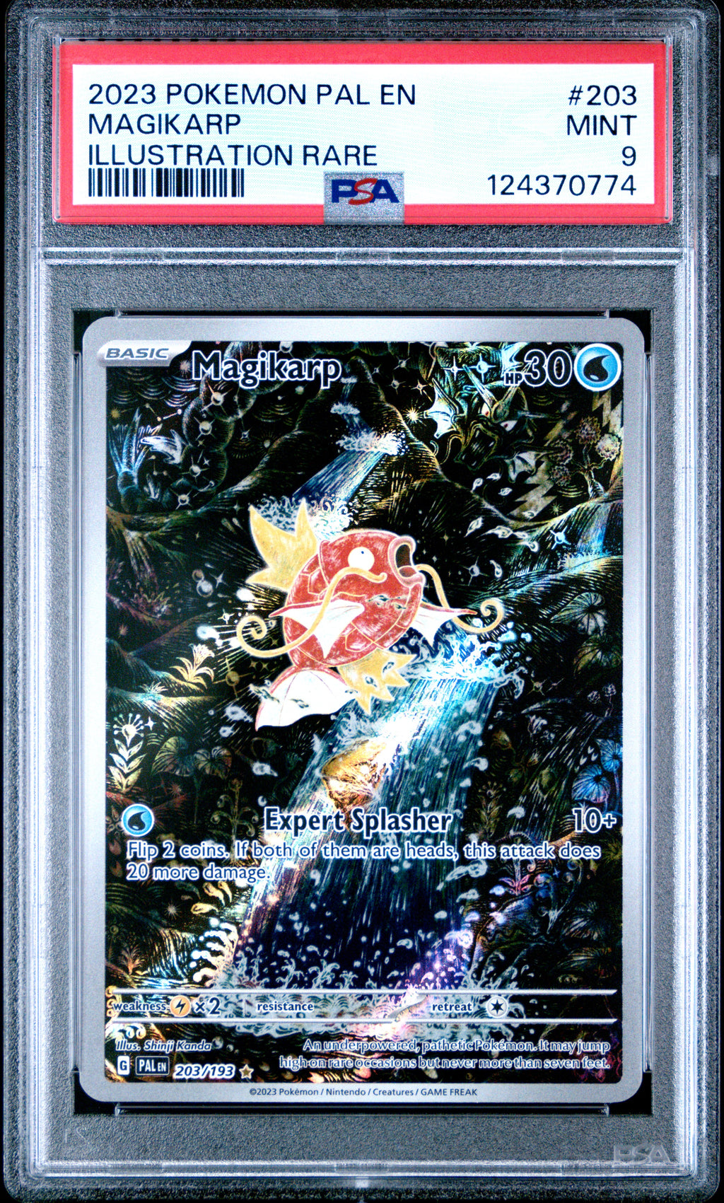 PSA 9 Magikarp (Illustration Rare) [Paldea Evolved]