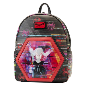 Across the Spider-Verse Lenticular Loungefly Mini Backpack