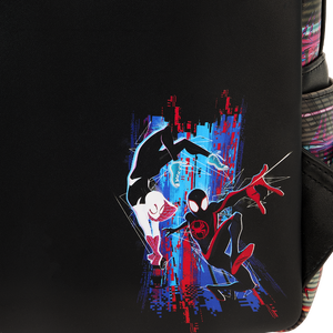 Across the Spider-Verse Lenticular Loungefly Mini Backpack
