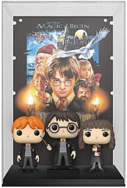 Funko Pop Ron / Harry / Hermoine (Sorcerer Stone Poster)