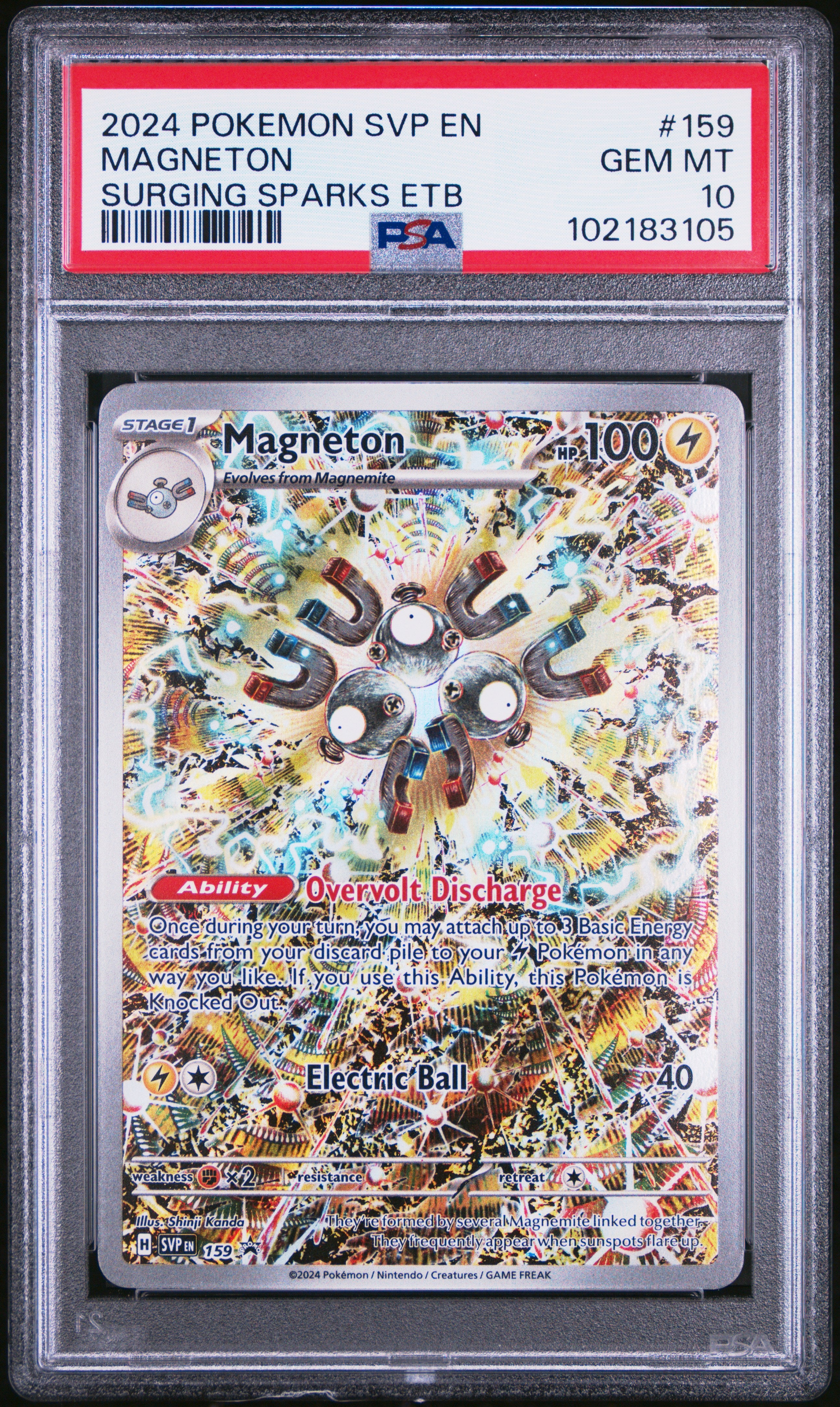 PSA 10 Magneton (Illustration Rare) [SV Promo]