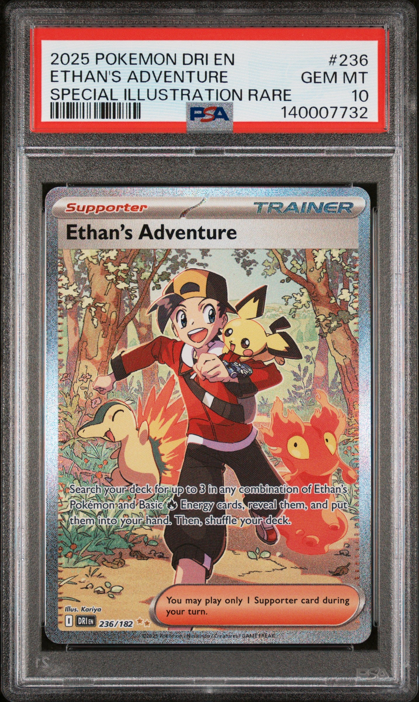 PSA 10 Ethan's Adventure #236 (Alternate Art) [Destined Rivals]