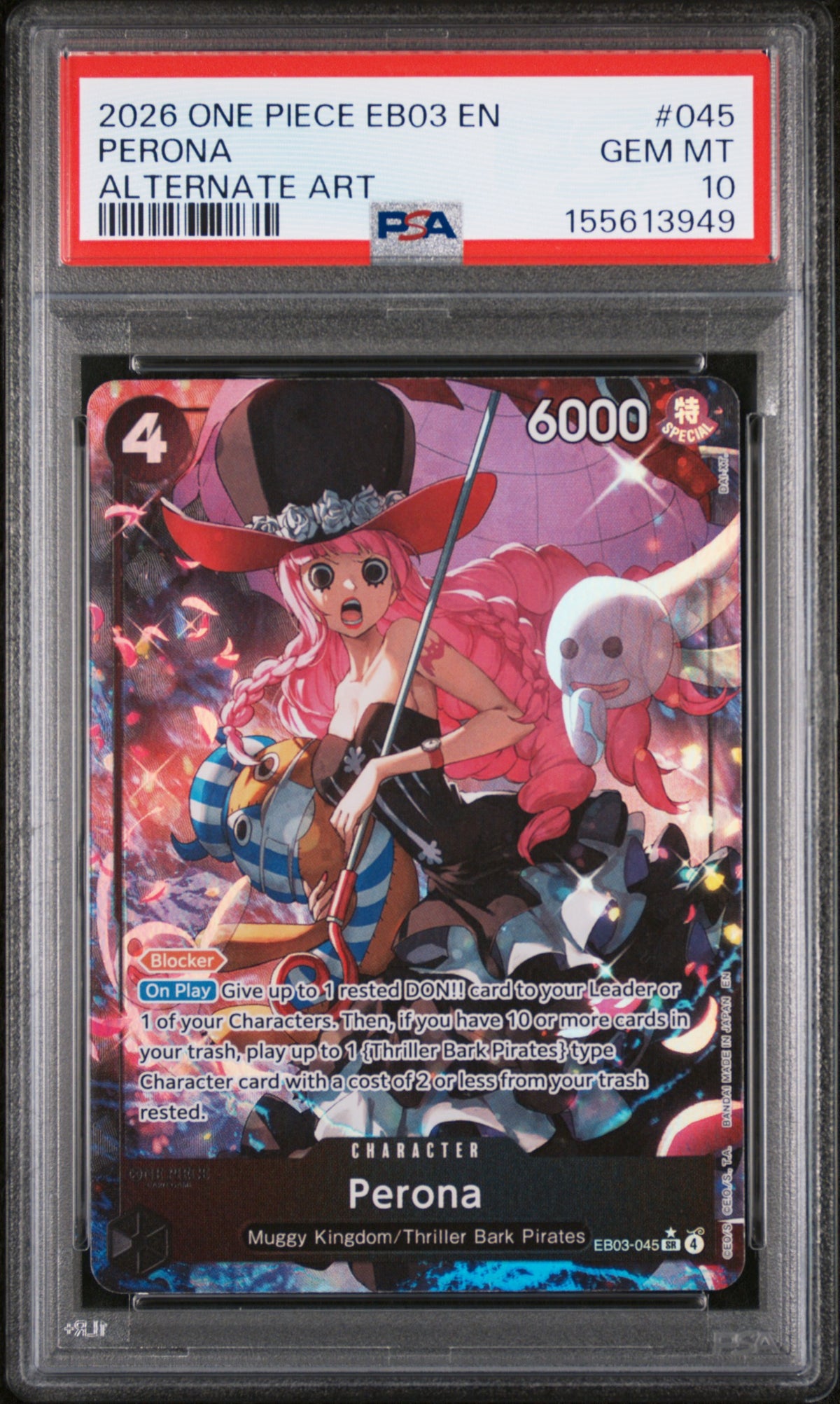 PSA 10 Perona (Alternate Art) [Heroines Edition]