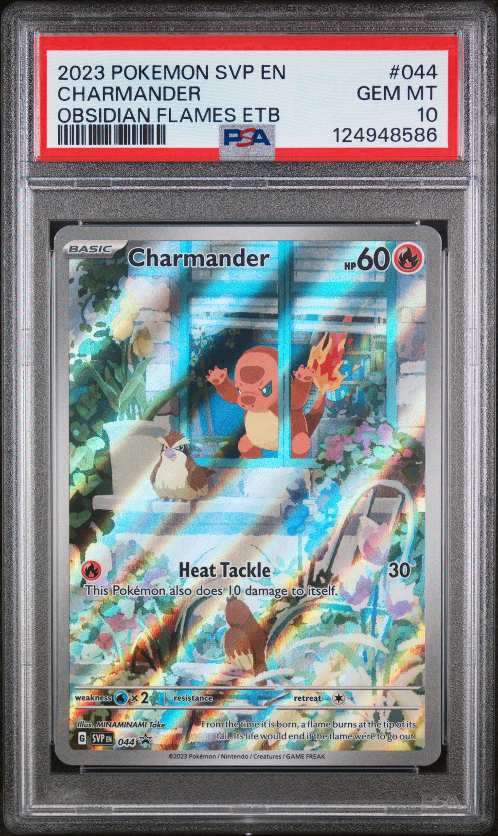 PSA 10 Charmander #044 (SV Promo)